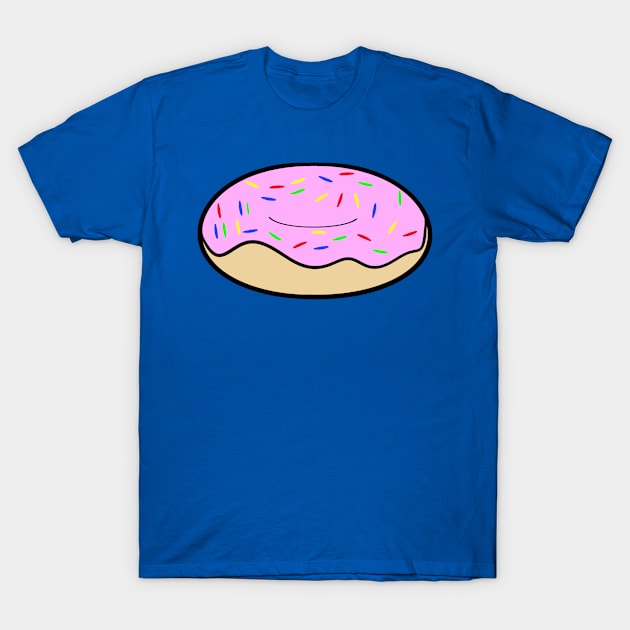 Pink donut T-Shirt by Zeeph